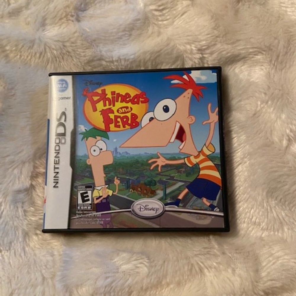 2/$45 Nintendo DS Phineas and Ferb 2008 Disney